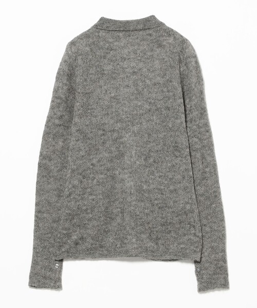 B:MING by BEAMS(ビーミングバイビームス)の「モヘヤ混 ポロ ニット(ニット/セーター・レディース・ブラウン系その他/オレンジ/グレー・ONE SIZE)」の5枚目の写真