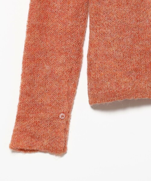 B:MING by BEAMS(ビーミングバイビームス)の「モヘヤ混 ポロ ニット(ニット/セーター・レディース・ブラウン系その他/オレンジ/グレー・ONE SIZE)」の13枚目の写真