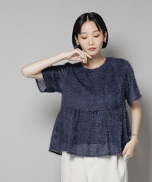 シフォン ネイビー」に該当するトップスファッション通販 - ZOZOTOWN