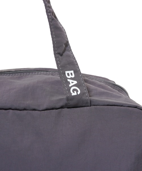 AMERICAN RAG CIE（アメリカンラグシー）の「【MEN , WOMEN】for BAYFLOW GLOBE MINI BOSTON BAG（ボストンバッグ・レディース・グレー/ネイビー・FREE）」の5枚目の写真