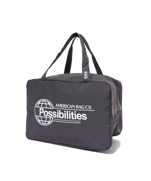 AMERICAN RAG CIE（アメリカンラグシー）の「【MEN , WOMEN】for BAYFLOW GLOBE MINI BOSTON BAG（ボストンバッグ・レディース・グレー/ネイビー・FREE）」の3枚目の写真