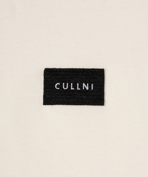 CULLNI（クルニ）の「Layerd Rib Embroidery Patch Sleeve Pullover（Tシャツ/カットソー・メンズ・ブラック/チャコール/ホワイト・2/1/0）」の6枚目の写真