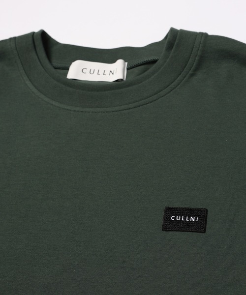 CULLNI（クルニ）の「Layerd Rib Embroidery Patch Sleeve Pullover（Tシャツ/カットソー・メンズ・ブラック/チャコール/ホワイト・2/1/0）」の10枚目の写真