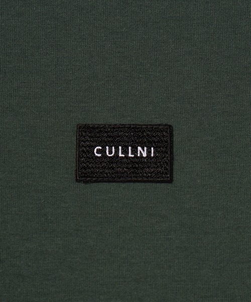 CULLNI（クルニ）の「Layerd Rib Embroidery Patch Sleeve Pullover（Tシャツ/カットソー・メンズ・ブラック/チャコール/ホワイト・2/1/0）」の11枚目の写真