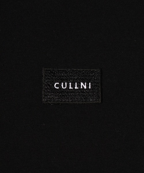 CULLNI（クルニ）の「Layerd Rib Embroidery Patch Sleeve Pullover（Tシャツ/カットソー・メンズ・ブラック/チャコール/ホワイト・2/1/0）」の19枚目の写真