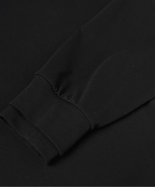 CULLNI（クルニ）の「Layerd Rib Embroidery Patch Sleeve Pullover（Tシャツ/カットソー・メンズ・ブラック/チャコール/ホワイト・2/1/0）」の20枚目の写真