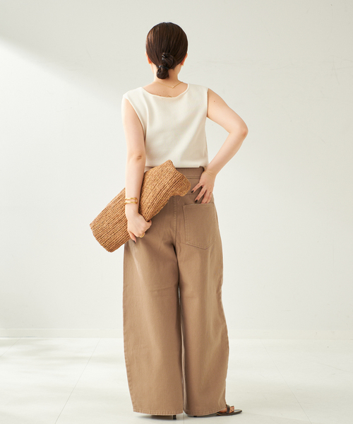 CHINO BAGGY パンツ　plage 即日or翌日発送 プラージュ Plage 《追加予約》CHINO BAGGY パンツ 2 （ホワイト
