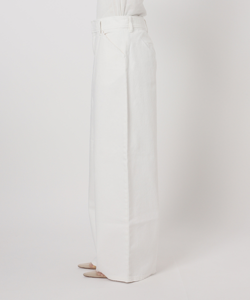 plage（プラージュ）の「《追加》CHINO BAGGY パンツ 2（チノパンツ・レディース・ホワイト/ベージュ・38/36/34）」の21枚目の写真