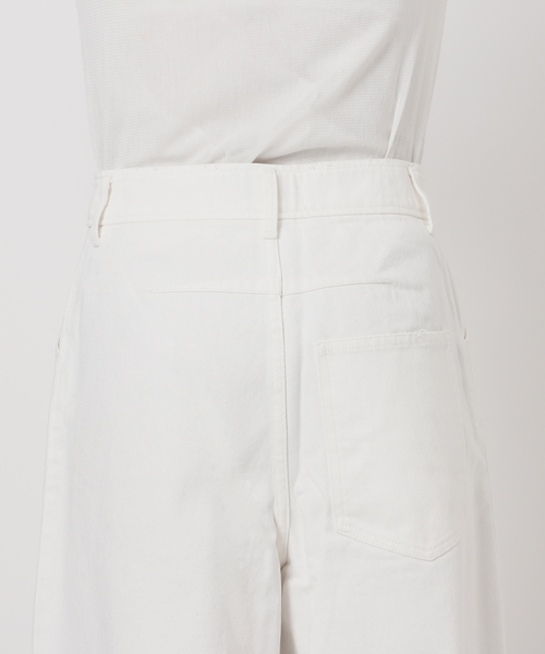 plage（プラージュ）の「《追加》CHINO BAGGY パンツ 2（チノパンツ・レディース・ホワイト/ベージュ・38/36/34）」の16枚目の写真