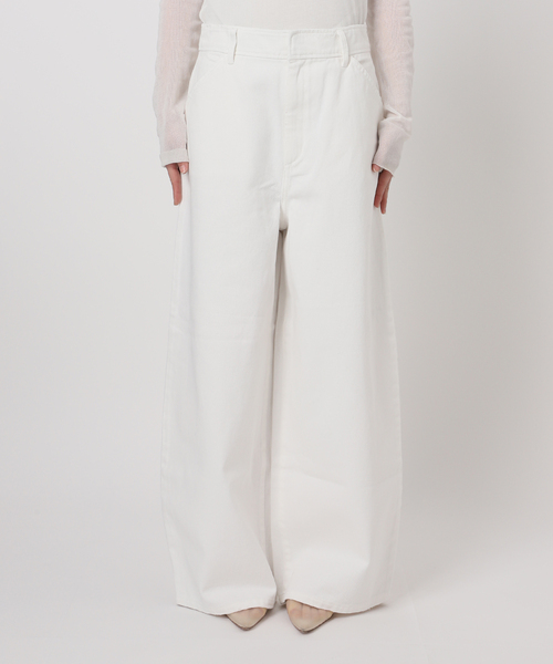 plage（プラージュ）の「《追加》CHINO BAGGY パンツ 2（チノパンツ・レディース・ホワイト/ベージュ・38/36/34）」の15枚目の写真