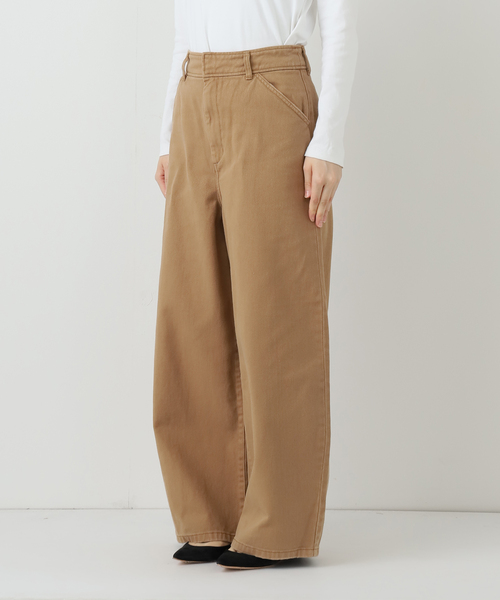 plage（プラージュ）の「《追加》CHINO BAGGY パンツ 2（チノパンツ・レディース・ホワイト/ベージュ・38/36/34）」の10枚目の写真