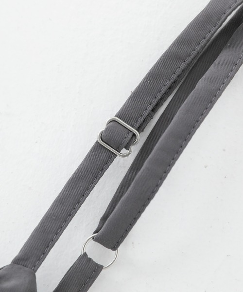 somari imagination（ソマリ イマジネーション）の「『フリルキャミワンピース』（ワンピース・レディース・ブラック/チャコール・2/1）」の8枚目の写真