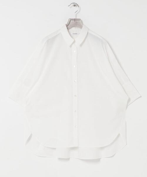 URBAN RESEARCH（アーバンリサーチ）の「ハーフスリーブシャツ（シャツ/ブラウス・レディース・ブラック/ホワイト/その他1/その他2/ブルー・FREE）」の12枚目の写真