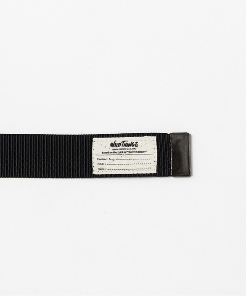 WILD THINGS(ワイルドシングス)の「●WILD THINGS●LETHER COMBI BELT(ベルト・メンズ・グレー/ブラック・FREE)」の3枚目の写真