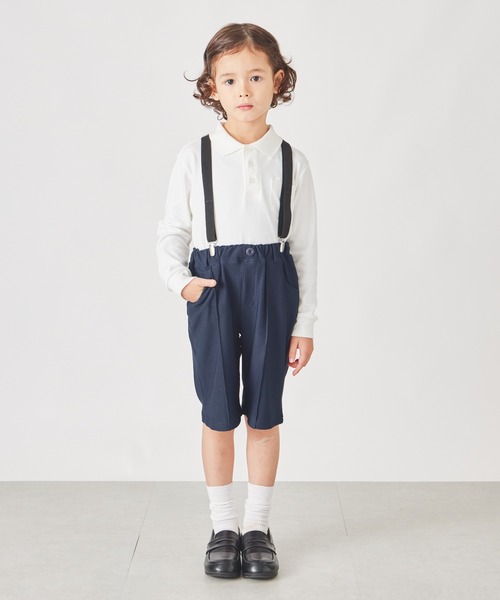 フォーマル サスペンダー付き ハーフパンツ（その他パンツ）｜ever