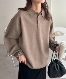 DISCOAT（ディスコート）の「【ユニセックス】ソフトタッチニットポロ（ニット/セーター・メンズ）」