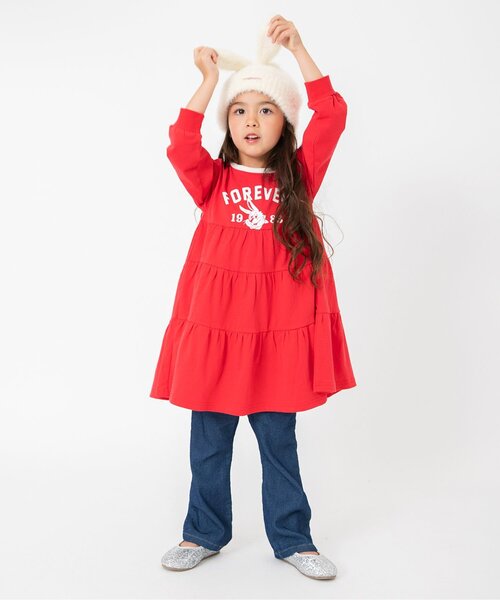 BREEZE（ブリーズ）の「アニマルニット帽（ニットキャップ/ビーニー・キッズ・パープル/オフホワイト/ブラック・58/54/50）」の21枚目の写真