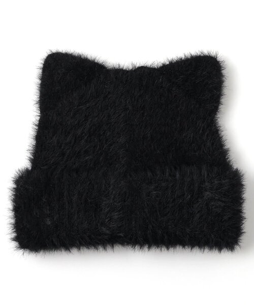 BREEZE（ブリーズ）の「アニマルニット帽（ニットキャップ/ビーニー・キッズ・パープル/オフホワイト/ブラック・58/54/50）」の12枚目の写真