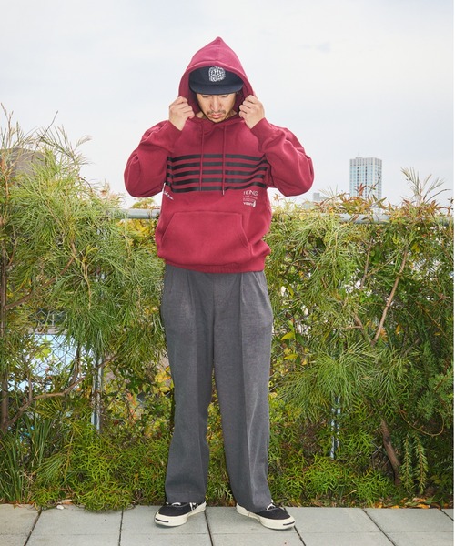 TENGA(テンガ)の「Tenga x Y.E.S Stripe Hoodie Red(パーカー・メンズ・レッド・X-LARGE/LARGE/MEDIUM)」の10枚目の写真
