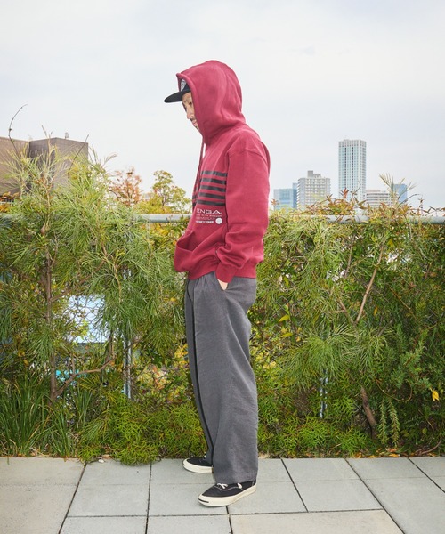TENGA(テンガ)の「Tenga x Y.E.S Stripe Hoodie Red(パーカー・メンズ・レッド・X-LARGE/LARGE/MEDIUM)」の12枚目の写真