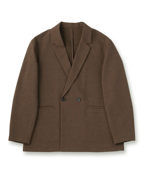 tk.TAKEO KIKUCHI(ティーケータケオキクチ)の「【セットアップ対応】テッククレープテーラードジャケット(テーラードジャケット・メンズ・ブラック/ブラウン系その他/チャコールグレー・01/02/03)」の19枚目の写真