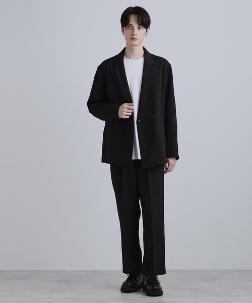 tk.TAKEO KIKUCHI(ティーケータケオキクチ)の「【セットアップ対応】テッククレープテーラードジャケット(テーラードジャケット・メンズ・ブラック/ブラウン系その他/チャコールグレー・01/02/03)」の17枚目の写真