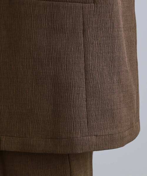 tk.TAKEO KIKUCHI(ティーケータケオキクチ)の「【セットアップ対応】テッククレープテーラードジャケット(テーラードジャケット・メンズ・ブラック/ブラウン系その他/チャコールグレー・01/02/03)」の14枚目の写真