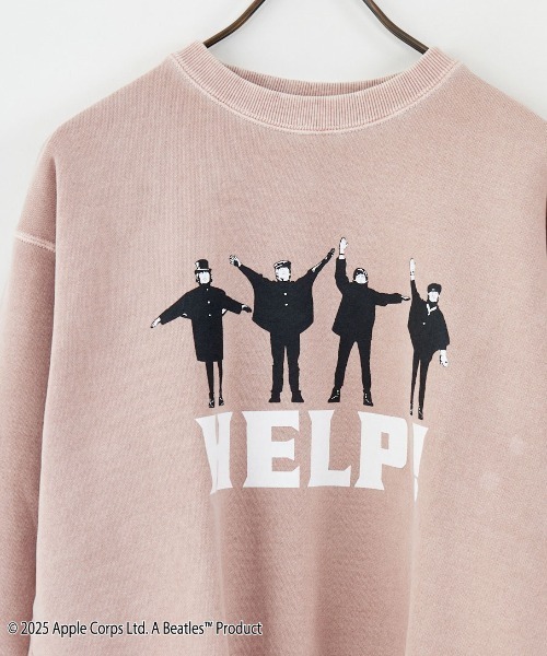 GOOD ROCK SPEED（グッドロックスピード）の「[GOOD ROCK SPEED/グッドロックスピード] 別注 THE BEATLES プリントスウェット(HELP!)（スウェット・レディース・ピンク・XL/L/M）」の20枚目の写真