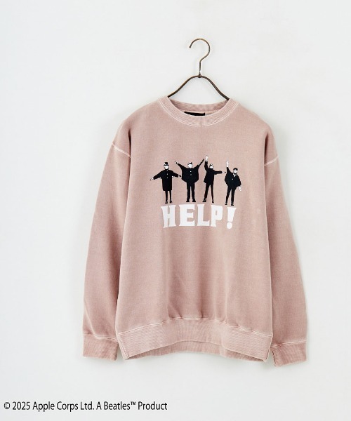 GOOD ROCK SPEED（グッドロックスピード）の「[GOOD ROCK SPEED/グッドロックスピード] 別注 THE BEATLES プリントスウェット(HELP!)（スウェット・レディース・ピンク・XL/L/M）」の18枚目の写真
