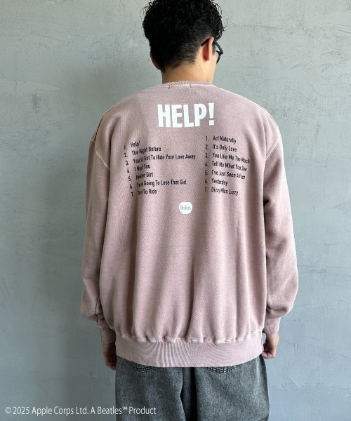 GOOD ROCK SPEED（グッドロックスピード）の「[GOOD ROCK SPEED/グッドロックスピード] 別注 THE BEATLES プリントスウェット(HELP!)（スウェット・レディース・ピンク・XL/L/M）」の11枚目の写真