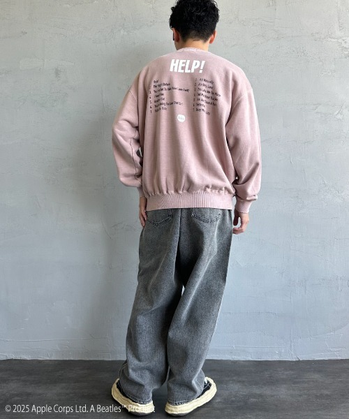 GOOD ROCK SPEED（グッドロックスピード）の「[GOOD ROCK SPEED/グッドロックスピード] 別注 THE BEATLES プリントスウェット(HELP!)（スウェット・レディース・ピンク・XL/L/M）」の17枚目の写真