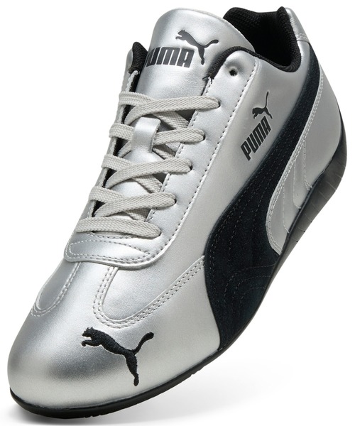 PUMA（プーマ）の「PUMA/プーマ レディース スニーカー 韓国 シルバー ROSE ロゼ SPEEDCAT METALLIC スピードキャット 403689 01（スニーカー・レディース・シルバー・24.0cm/25.0cm/23.5cm/24.5cm/23.0cm）」の6枚目の写真