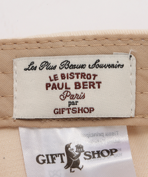 IENA（イエナ）の「GIFT SHOP/ギフトショップ Casquette Creme キャップ BISTROTPAULBERT（キャップ・レディース・アイボリー・FREE）」の8枚目の写真