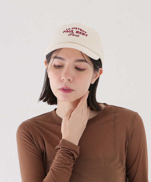 IENA（イエナ）の「GIFT SHOP/ギフトショップ Casquette Creme キャップ BISTROTPAULBERT（キャップ・レディース・アイボリー・FREE）」の11枚目の写真
