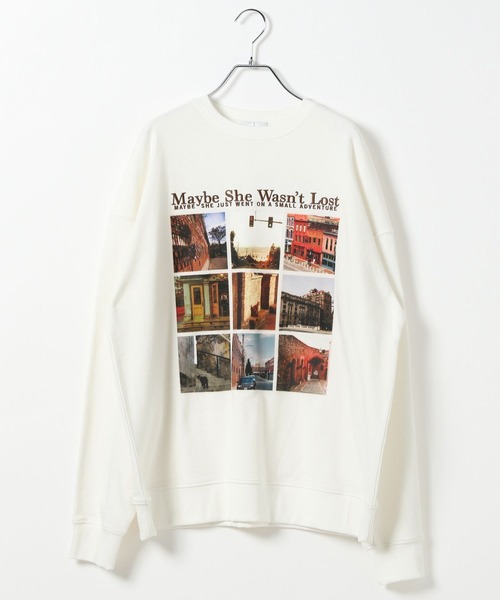 PBLIM(ページボーイリム)の「《UNISEX》ロストキャットスウェット(スウェット・レディース・ネイビー/オフホワイト/グレー・MEDIUM/LARGE)」の12枚目の写真