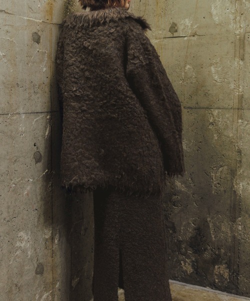 WILLFULLY（ウィルフリー）の「brushed lightly reversible knit cardigan（カーディガン/ボレロ・レディース・ナチュラル/ブラウン/チャコール/ネイビー・S/M）」の15枚目の写真