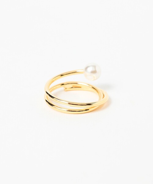 B:MING by BEAMS(ビーミングバイビームス)の「ツイスト カーブ リング(リング・レディース・ゴールド/シルバー・ONE SIZE)」の6枚目の写真
