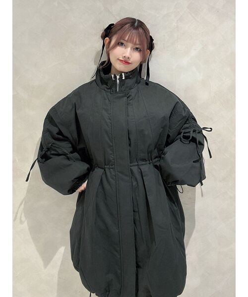 ギャザーリボンモッズコート（モッズコート）｜jouetie（ジュエティ