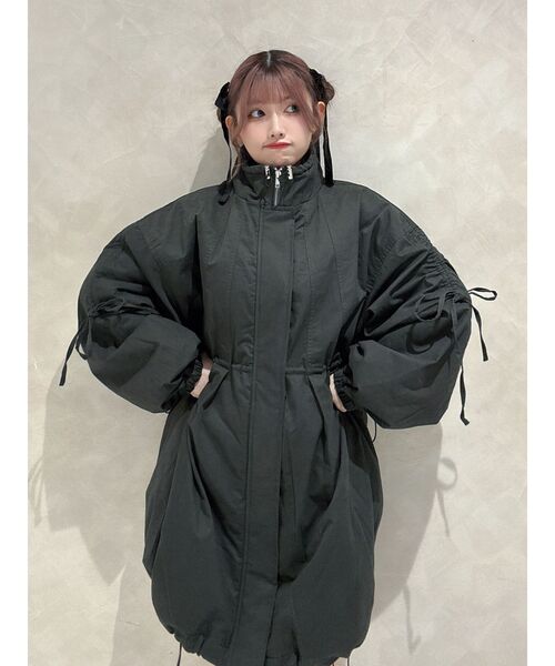 jouetie リボンコート ギャザーリボンモッズコート（モッズコート）｜jouetie（ジュエティ