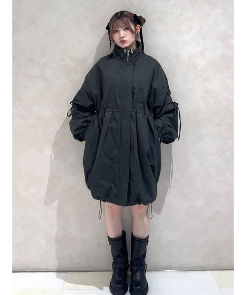 ギャザーリボンモッズコート（モッズコート）｜jouetie（ジュエティ