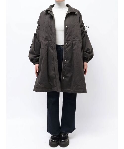 ギャザーリボンモッズコート（モッズコート）｜jouetie（ジュエティ