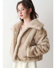 CALNAMUR | フェイクファーブルゾン(ブルゾン)