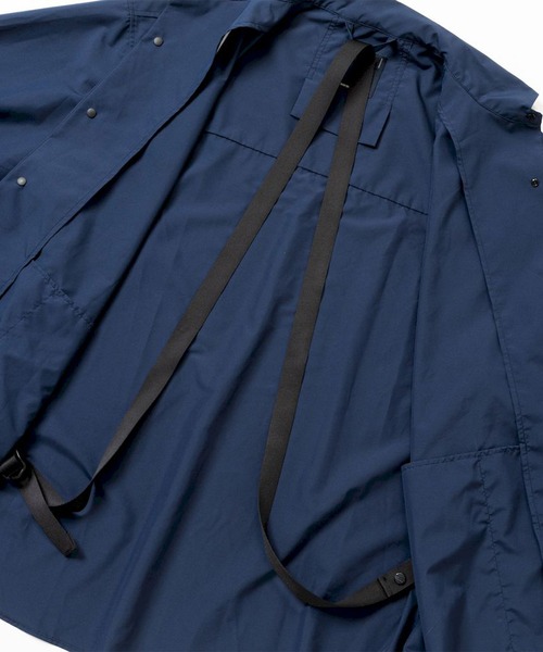 meanswhile（ミーンズワイル）の「Feather Smooth Snap SH（シャツ/ブラウス・メンズ・ネイビー/オフホワイト・3(L)/2(M)）」の13枚目の写真