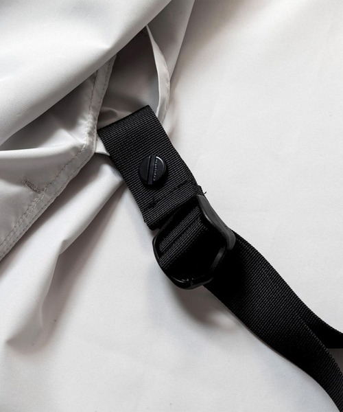 meanswhile（ミーンズワイル）の「Feather Smooth Snap SH（シャツ/ブラウス・メンズ・ネイビー/オフホワイト・3(L)/2(M)）」の6枚目の写真