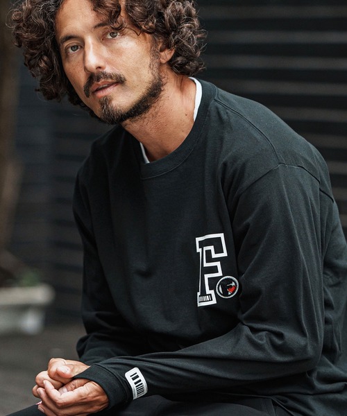 felkod（フィルコッド）の「mlt5396-Prints and Patches 6oz Long Sleeve Tee ロングスリーブカットソー(F25F260)（Tシャツ/カットソー・メンズ・ホワイト/ブラック/ブルー系その他・S/M/L/XL）」の8枚目の写真