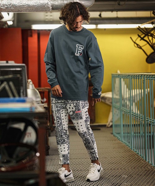 felkod（フィルコッド）の「mlt5396-Prints and Patches 6oz Long Sleeve Tee ロングスリーブカットソー(F25F260)（Tシャツ/カットソー・メンズ・ホワイト/ブラック/ブルー系その他・S/M/L/XL）」の14枚目の写真