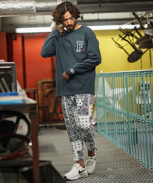 felkod（フィルコッド）の「mlt5396-Prints and Patches 6oz Long Sleeve Tee ロングスリーブカットソー(F25F260)（Tシャツ/カットソー・メンズ・ホワイト/ブラック/ブルー系その他・S/M/L/XL）」の15枚目の写真