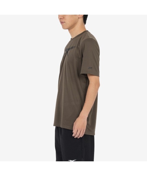 Reebok(リーボック)の「ロゴ グラフィック フィットTシャツ / WESTY EASY FIT GRAPHIC TEE(Tシャツ/カットソー・メンズ・グレー/ブラック/グリーン・LARGE/MEDIUM/SMALL/X-LARGE)」の10枚目の写真