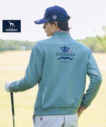 adabat（アダバット）の「【新レーベル ADABAT NAVY】せとはるコラボ ハーフジッププルオーバー（Tシャツ/カットソー）」