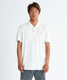 Quiksilver | DNA POLO /クイックシルバーロゴワンポイント半袖ポロシャツ(ポロシャツ)